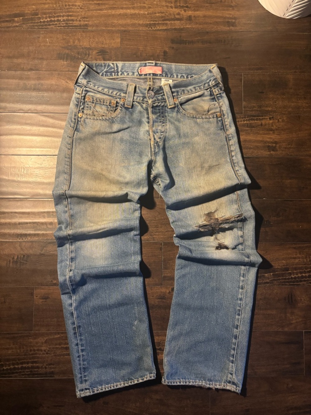 Vintage Red Tag Type 1 Levi’s Distressed Jeans